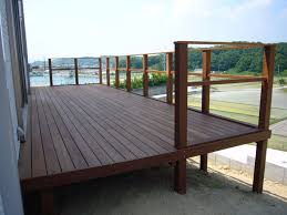 ウッドデッキで風を感じる 京都 大阪 滋賀から ウッドデッキ デッキ ベランダ