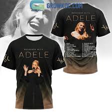 Adele Las Vegas Weekends With Adele Songs 3D T-Shirt