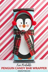 These candy bar wrappers are available as an instant download which means you can print them off right now. Free Printable Penguin Candy Bar Wrappers Scraplifters Com