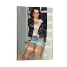 Amazon.com: Daisy Ridley Sexy Female Star Poster (16) Print Photo Art  Painting Canvas Poster Home Decorative Bedroom Modern Decor Posters Gifts  ...