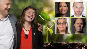 Idag är vi med och gör politiken grönare. Miljopartiet V Pratar Vi Jobbar For Klimatrattvisa