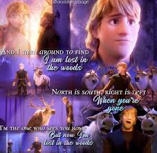 The Best Male Singer In Frozen Lost In The Woods Frozen Pictures Into The Woods Quotes
