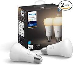 Works with the google assistant and amazon alexa. Amazon Com Philips Hue White 2 Pack A19 Led Smart Bulb Bluetooth Zigbee Compatible Hue Hub Optional Works With Alexa Google Assistant A Certified For Humans Device Home Improvement