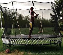 First, all the kids have to position themselves on the trampoline before another party throws them the ball. 5 Trampoline Games