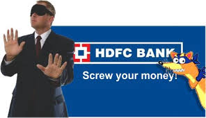 Image result for pic of hdfc bank cheating
