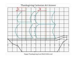 Cartesian Art Thanksgiving Mayflower D Thanksgiving Math Worksheet Thanksgiving Math Worksheets Thanksgiving Math Homeschool Math