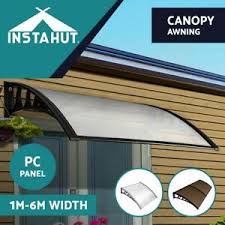 Used for hundreds of years in japan, rain chains visibly cascade rain water down cups or chains from the roof to the ground. Instahut Window Door Awning Door Canopy Outdoor Awning Patio Cover 1 6m Diy Ebay
