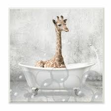 Also set sale alerts and shop exclusive offers only on shopstyle. Trinx Baby Giraffe Bath Time Cute Animal Graphic Art Print Reviews Wayfair