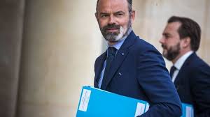 Select from premium édouard philippe of the highest quality. France Le Premier Ministre Edouard Philippe A Presente