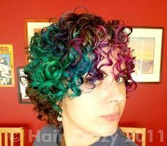 Persephonesix S Multi Coloured Hair Multi Colored Hair Curly Hair Styles Hair Photo