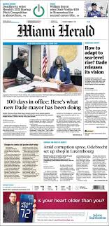 A chilean man, claudio bonnefoy, is also among those. Newspaper Miami Herald Usa Newspapers In Usa Monday S Edition March 1 Of 2021 Kiosko Net
