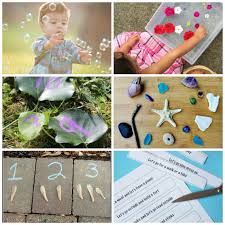 Outdoor experiences for preschoolers promote cognitive, emotional & physical development. 44 Preschool Outdoor Learning Ideas