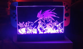 My Final Fantasy Tactics Themed Light Up Nintendo Switch Dock Plate Finalfantasytactics