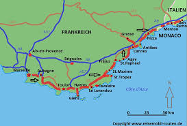 Der strand ist nicht nur wunderschön, sondern hat historische bedeutung und filmische geschichte. Frankreich Route 5 Malerische Cote D Azur Auf Reisemobil Routen De