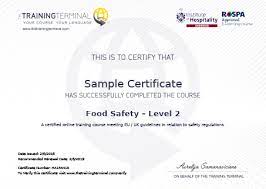 What Food Hygiene Certificate Do I Need To Sell Food? | The Training  Terminal