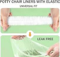 Amazon.com : OULIGET Potty Chair Liners with Elastic ...