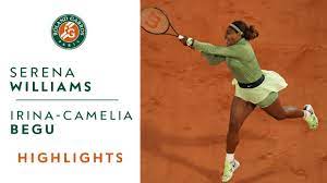 Serena williams' projected path to the final. Serena Williams Vs Irina Camelia Begu Round 1 Highlights Roland Garros 2021 Youtube