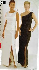 Pattern printed by butterick in 2001. Butterick Pattern 4426 Evening Top Skirt One Shoulder Sizes 12 14 16 Sewing Pattern Heaven