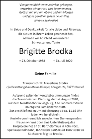 fakt.pl monika brodka znów zaskakuje. Traueranzeigen Von Brigitte Brodka Wirtrauern