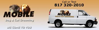 Our mobile grooming vans can visit any location within 15 miles of your local pet care center. Dog Grooming Mansfield Texas Professional Dog Groomer