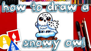 They love animals of all shapes and sizes, covered in fur, feathers, and scales— and they tend to love drawing them, too. How To Draw A Snowy Owl Cartoon Youtube