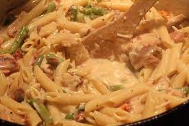 Grilled Chicken And Asparagus Pasta