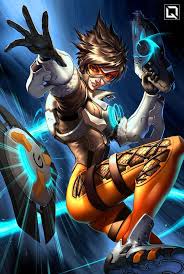 Fondos De Overwatch Para Android E Iphone Wallpapers Overwatch Tracer Overwatch Fanart