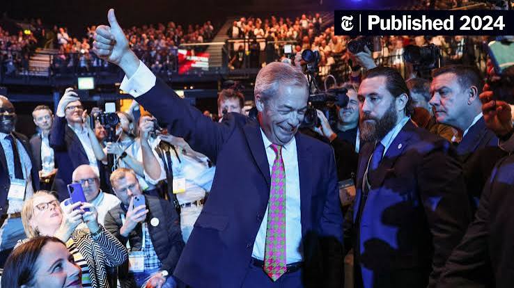 Nigel Farage's Anti-Immigration Party Has Big Plans. Can It See Them Through? - The New York Times