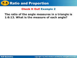 Parallel lines and the coordinate plane. Holt Geometry 7 1 Ratio And Proportion 7 1 Ratio And Proportion Holt Geometry Warm Up Warm Up Lesson Presentation Lesson Presentation Lesson Quiz Lesson Ppt Download