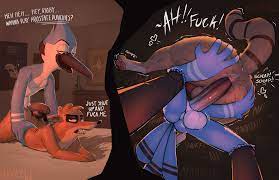 Regular show gay porn comics