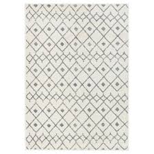 Black And White Boho Rug 8x10 World Rug Gallery Modern Boho Design Cream 5 Ft X7 Ft Area Rug 203cream5x7 In 2020 Area Rugs Modern Boho Boho Designs