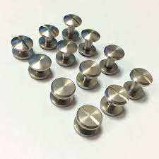 Oem 304 316 M3 Stainless Steel Chicago Screw Buy Flat Stainless Steel Chicago Screw For Leather Chicago Screws Brass Brass Slotted Knurled Book Binding Post C Leather Handmade Diy Handmade Hardware Fasteners