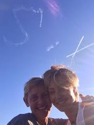 My tweets are real, and they're spectacular. Ellen Degeneres On Twitter Look What My Wife Did For Our Wedding Anniversary Six Http T Co X97hmvng6y