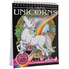 There are hundreds of mandala coloring books on the market right now, but none compare to majestic mandalas. Buy Colorit Colorful Unicorns Adult Coloring Book 50 Single Sided Pages Thick Smooth Paper Lay Flat Hardback Covers Spiral Bound Usa Printed Hand Drawn Unicorn Coloring Pages Online In Turkey B07ff85stk