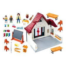 6865 Playmobil City Life Ecole Avec Salle De Classe Salle De Classe Playmobil Et Jeux Playmobil