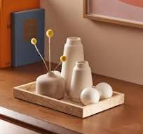Amazon.com: Navaris Travertine Decorative Tray - Durable ...