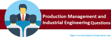 Top 65 Production Management And Industrial Engineering