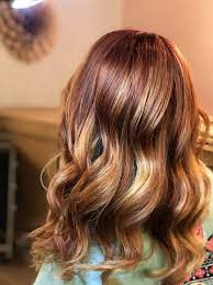 Color Transformation Outgrown Blonde To Dark Red Shadow Root Balayage Long Hair Redhair Hairtransfor Thick Hair Styles Long Hair Styles Balayage Long Hair