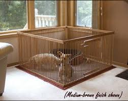 Ready To Finish 4 X4 Maple Ex Pen With Etsy Indoor Dog Kennel Dog Kennel Indoor Dog