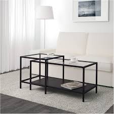 Vintage ikea strind coffee table on wheels. Amazon Com Ikea Vittsjo Nesting Tables Set Of 2 Black Brown Glass Furniture Decor
