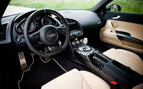Audi R8 With A Bunch Of Macarbon Interior Parts Including Steering Wheel And Center Console Steering Wheel Audi Car Interior