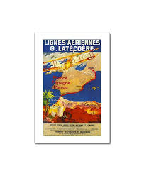 France belgique belgië españa netherland. Carte Postale Lignes Aeriennes G Latecoere France Espagne Maroc
