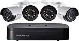Amazon Com Lorex 1080p Wired Weatherproof Security System 4 X 1080p Hd Bullet Cameras W With 4 Channel 1tb Dvr Ir Night Vision Advanced Motion Detection Smart Search Electronics