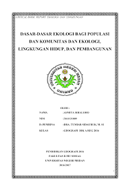Bagi memastikan amalan kitar semula ini dijalankan di kawasan kajian, beberapa. Cbr Ekologi