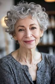 The 43 Best Curly Hairstyles for Women Over 60