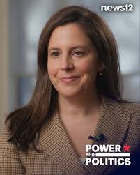 POWER & POLITICS: A major moment in the 2026 race for New York governor.  Republican Rep. Elise Stefanik came to Rockland today for her first  downstate rally with Rep. Mike Lawler