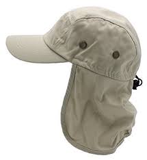 Top Level Fishing Sun Cap Uv Protection Ear And Neck Flap Hat Hats Headwear Toplevel