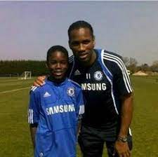 Facebook gives people the power to share and. Throwback Thursday Photo Of Prolific Nigerian Striker Ugbo With Chelsea Legend Drogba All Nigeria Soccer The Complete Nigerian Football Portal