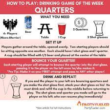 Partyfueler Com Quarters Drinking Game Drinking Games Drinking