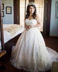 Your Fairytale Wedding Dress Oleg Cassini Organza Veiled Lace Wedding Dress Style Cwg700 Ball Gowns Wedding Wedding Dress Styles Fairy Tale Wedding Dress